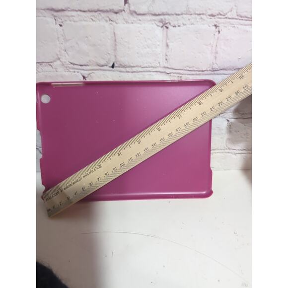 COACH F65644 Signature Plaid Mini Ipad Hard Shell Case Multicolor Tartan Plaid - Picture 6 of 9